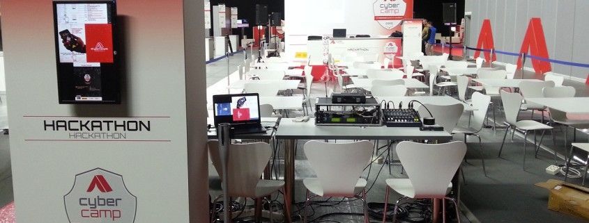 Espacio habilitado para el desarrollo del Hackathon